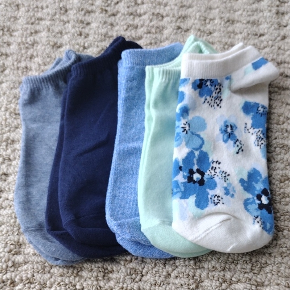 Casual Ankle Socks, 5-pack
